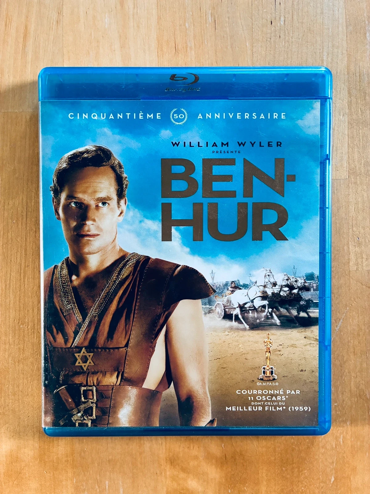 Blu-ray Ben Hur Charlton Heston édition 50ème anniversaire.